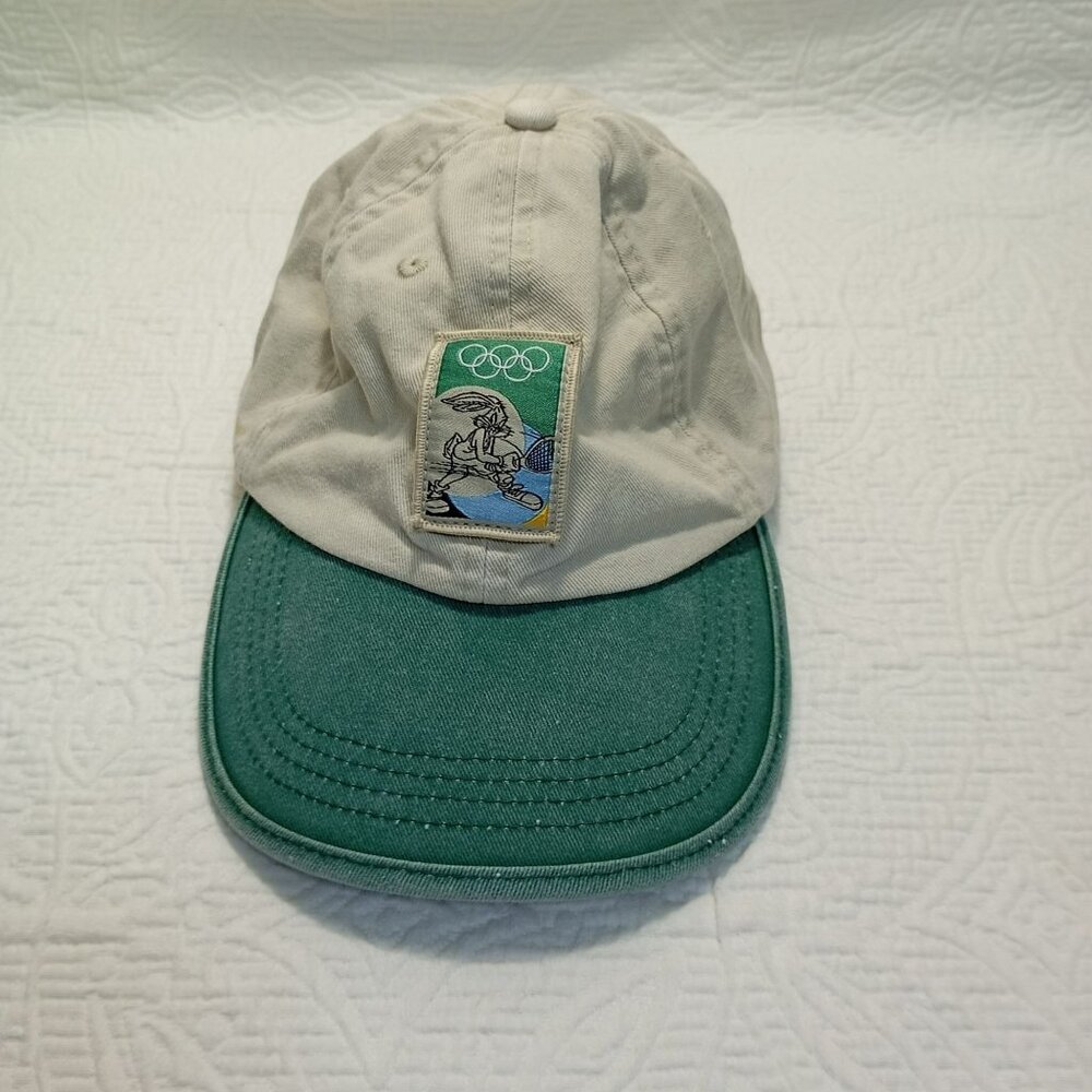 Vintage Looney Tunes Olympic Hat Brim Embroidered Licensed Adjustable Adult